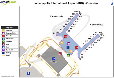 indianapolis international airport parking garage rates